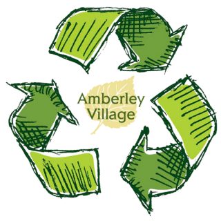 Amberley Village recycling symbol