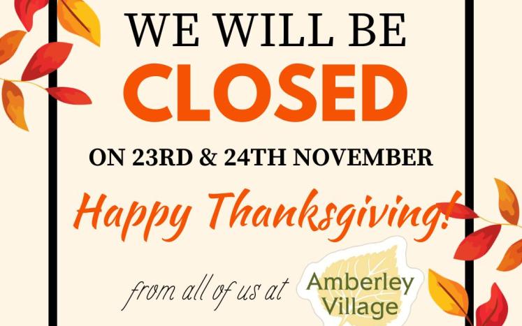 Thanksgiving Closure