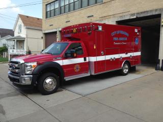 City of Redding Fire-Rescue ambulance