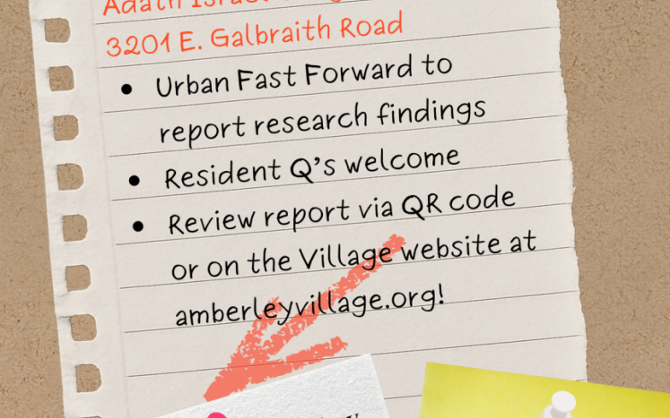 Amberley Green Community Report Meeting